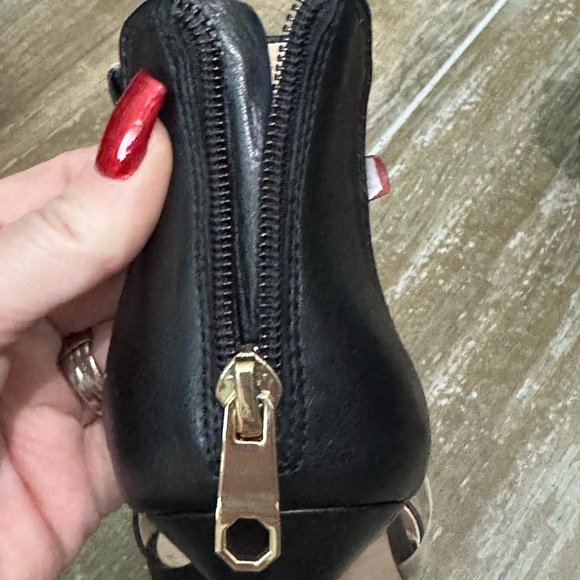 Louise et Cie Black Ankle Strap Heels - Picture 5 of 10